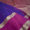 Amethyst Purple & Barbie Pink Kanjivaram Silk Sarees