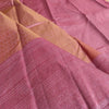 Chinese Brown Charm: Pink Zari Kanjivaram Silk Sarees