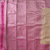 Golden Tan Gleam: Pink Zari Kanjivaram Silk Sarees
